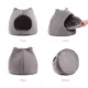 Product Best Friends by Sheri Meow Hut Covered Dog & Cat Bed
