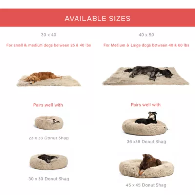 Product Best Friends by Sheri Shag Throw Cat & Dog Blanket