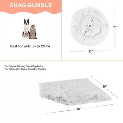 Product Best Friends by Sheri The Original Calming Cuddler & Throw Blanket 2 Piece Bundle Set