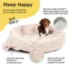 Product Best Friends by Sheri Donut Lux Bed & Throw Blanket 2 Piece Cat and Dog Bundle Set