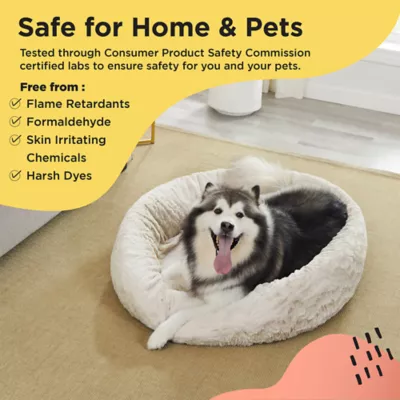 Product Best Friends by Sheri Donut Lux Bed & Throw Blanket 2 Piece Cat and Dog Bundle Set