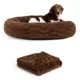 Product Best Friends by Sheri Donut Lux Bed & Throw Blanket 2 Piece Cat and Dog Bundle Set