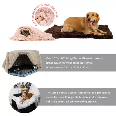 Product Best Friends by Sheri Shag Throw Cat & Dog Blanket