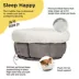 Best Friends By Sheri Cuddle Cup Cuddler Bolster Cat & Dog Bed image thumbnail 2