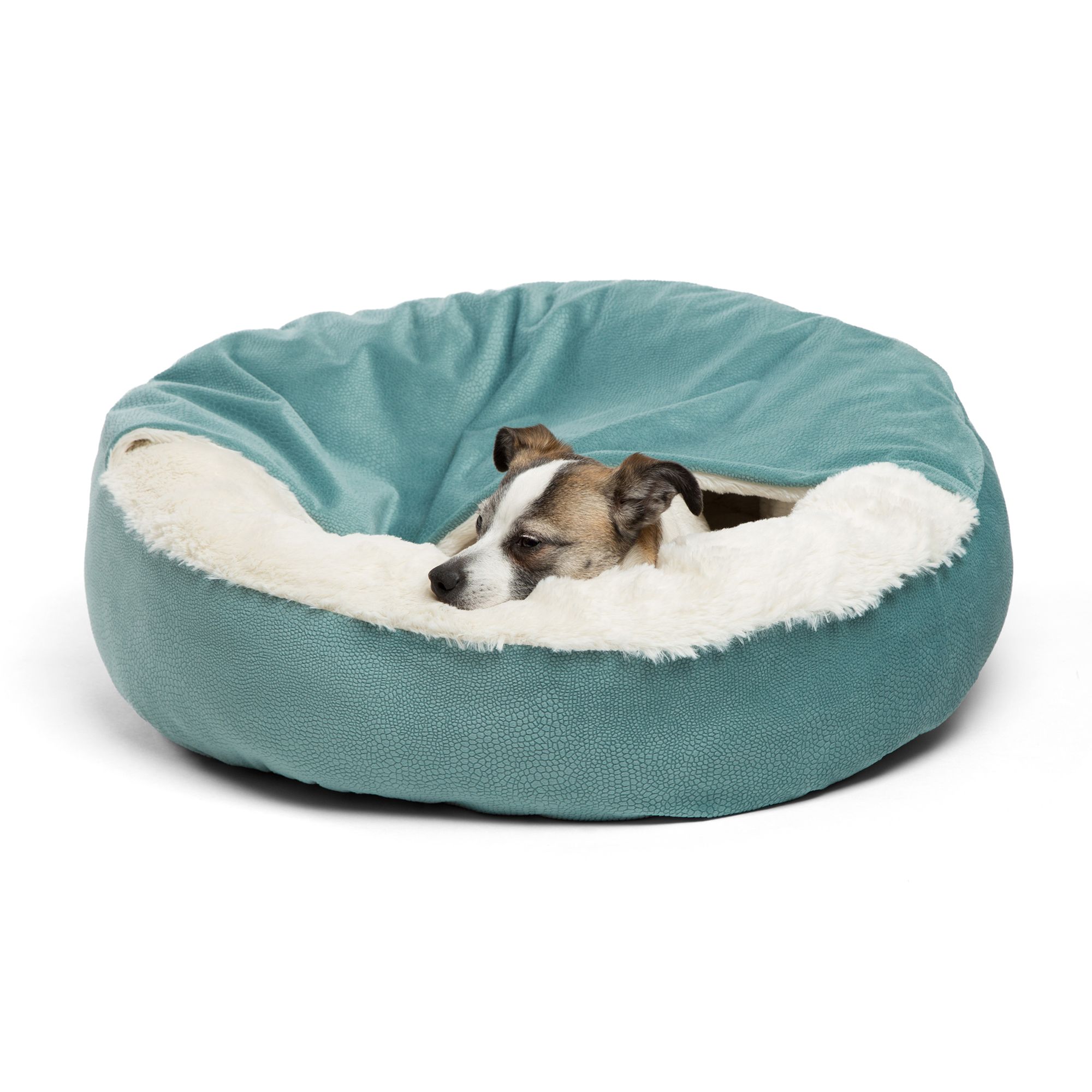 Dog bed hot sale with covered top