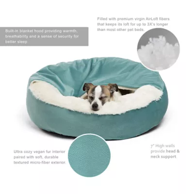 Product Best Friends by Sheri Cozy Cuddler Covered Cat & Dog Bed