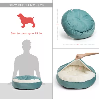 Product Best Friends by Sheri Cozy Cuddler Covered Cat & Dog Bed