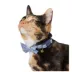 Whisker City® Blue Dots Bow Tie Easy Release Kitten & Cat Collar image thumbnail 2