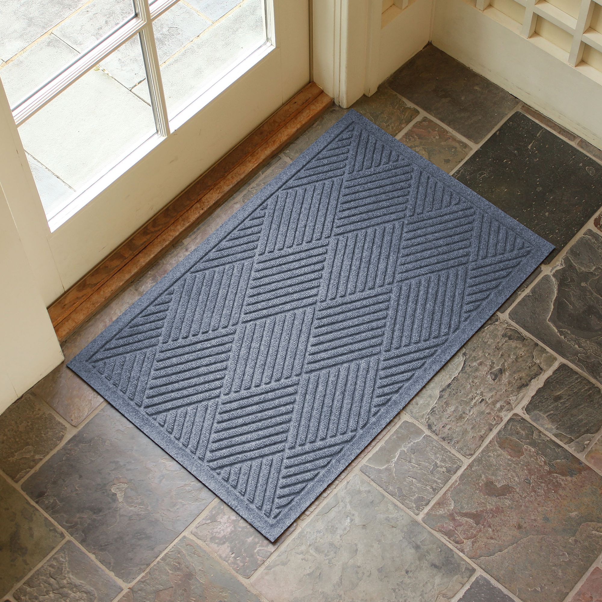 Bungalow Flooring WaterHog Diamonds Doormat - Thumbnail 2