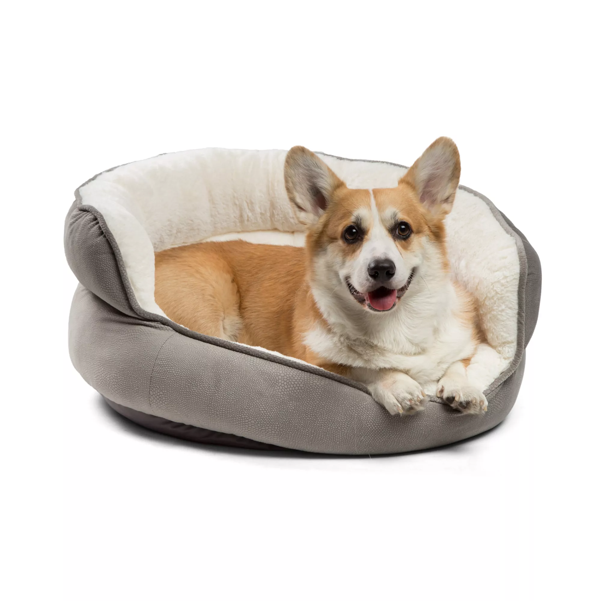 Best Friends By Sheri Throne Cuddler Bolster Cat & Dog Bed