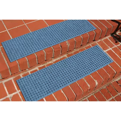 Product Bungalow Flooring WaterHog Squares Stair Tread, 4 Count