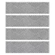 Product Bungalow Flooring WaterHog Diamonds Stair Tread, 4 Count