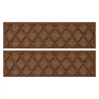 Product Bungalow Flooring WaterHog Argyle Stair Tread, 4 Count