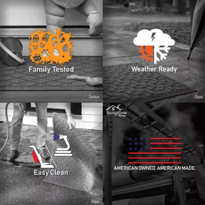 Bungalow Flooring WaterHog Argyle Stair Tread, 4 Count - Image 3