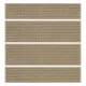 Product Bungalow Flooring WaterHog Squares Stair Tread, 4 Count