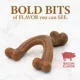 Product Nylabone® Gourmet Wishbone Chew Dog Toy - Bacon