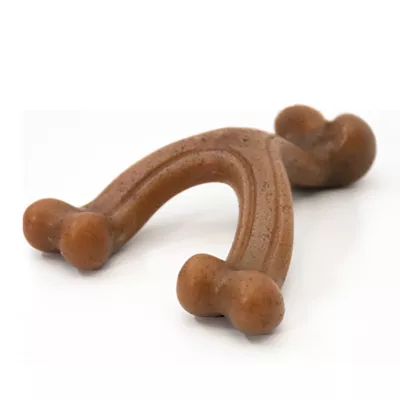 Product Nylabone® Gourmet Wishbone Chew Dog Toy - Bacon