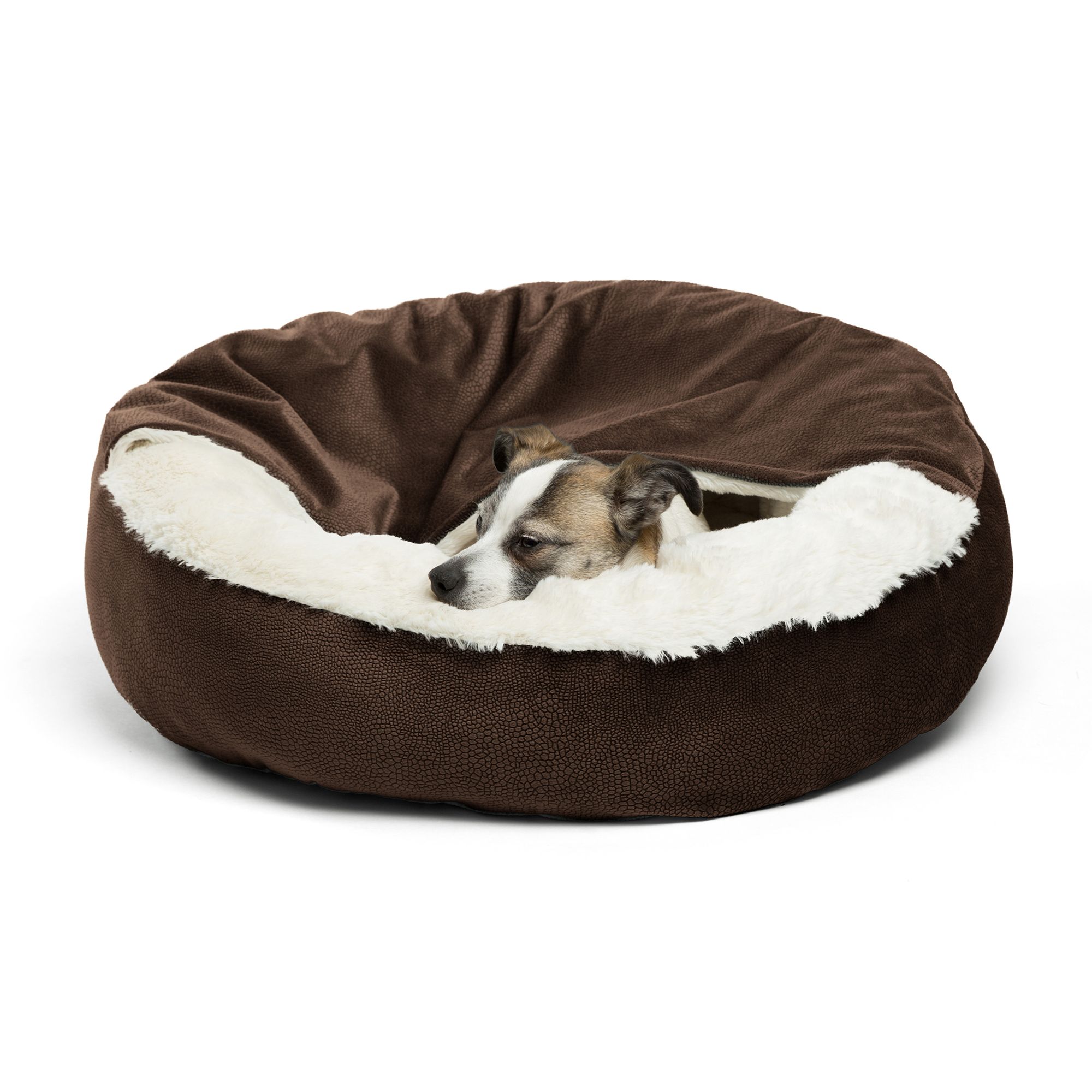 Best Friends by Sheri Cozy Cuddler Covered Cat Dog Bed