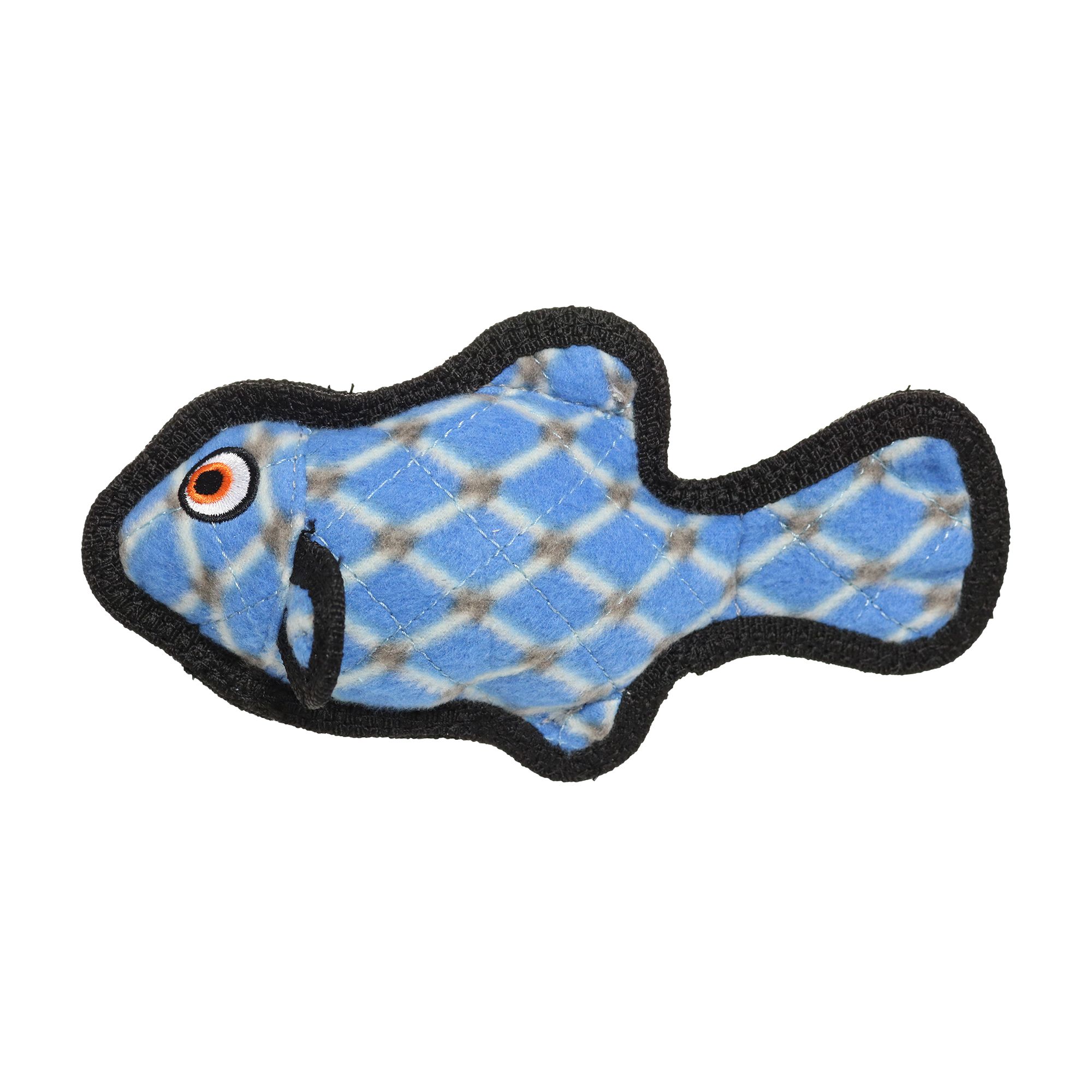 Tuffy Ocean Creature Junior Fish Dog Toy Tough Plush PetSmart