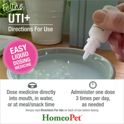 HomeoPet® Cat Supplement - Natural Urinary Tract Support - UTI+, 15 ml - Image 5
