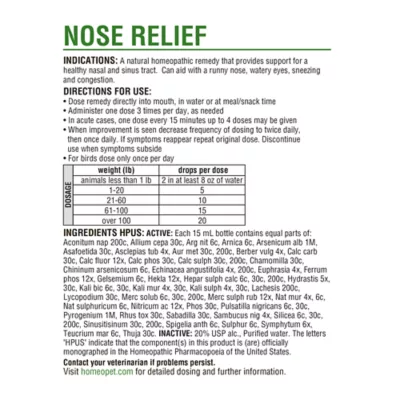 Product HomeoPet® Feline Nose Relief