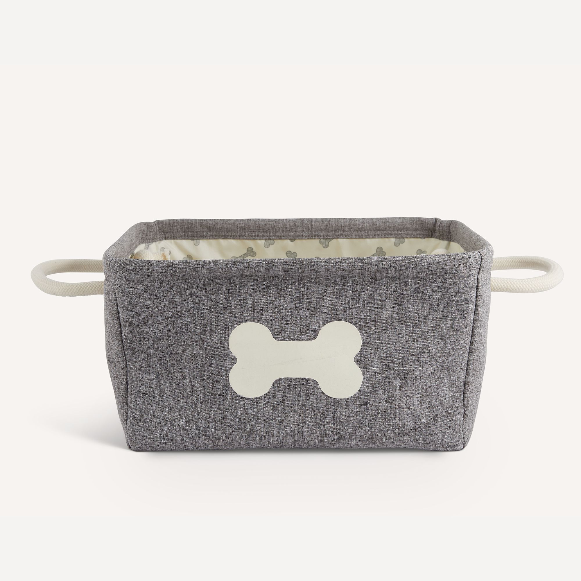 Joyhound Linen Toy Box Dog