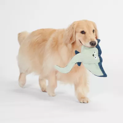 Product Joyhound Bite Shield™ Protection Plush Sting Ray Dog Toy - Squeaker, Crinkle