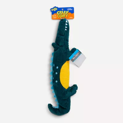 Product Joyhound® Bite Shield™ Protection Plush Crocodile Dog Toy - Squeaker, Crinkle