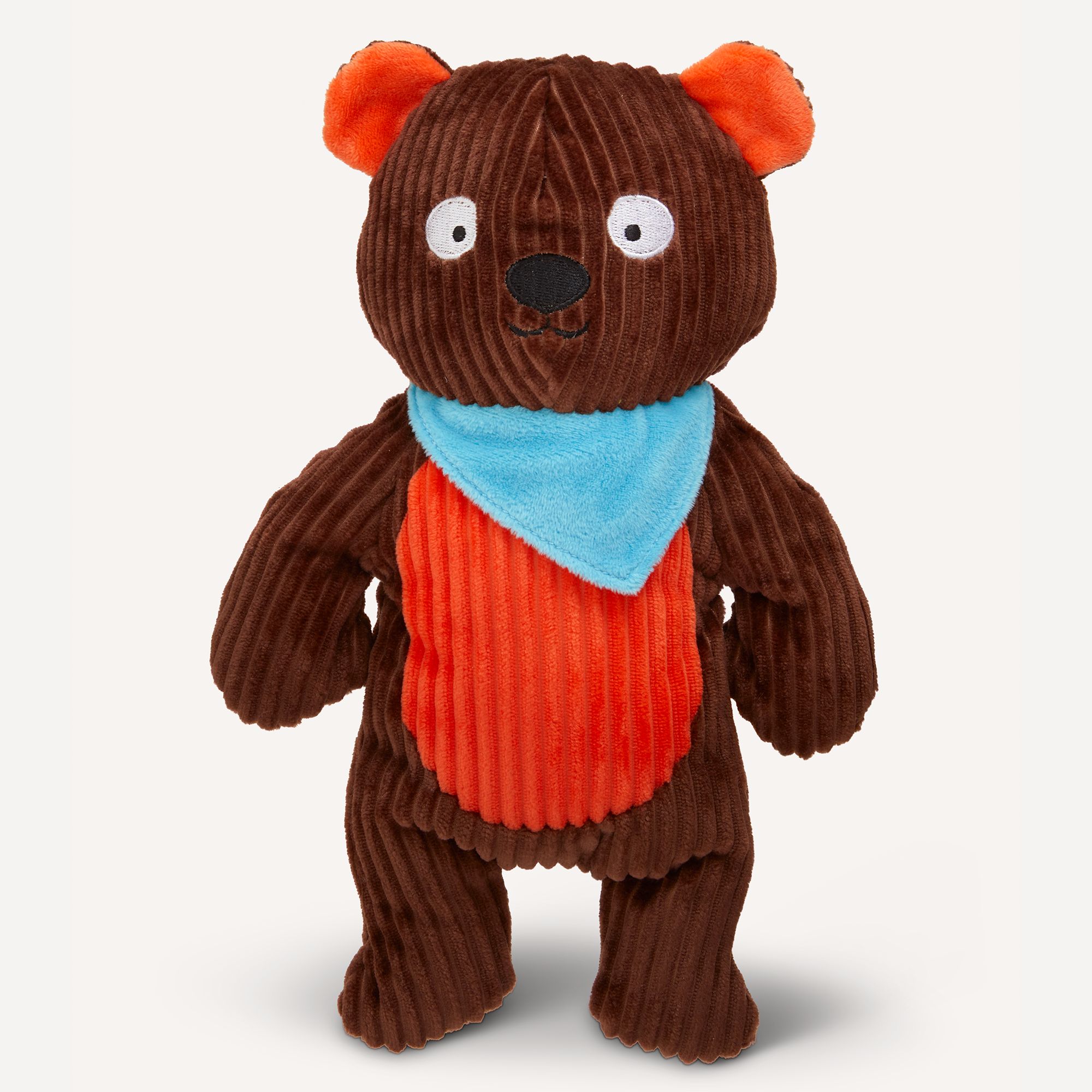 Joyhound Bite Shield™ Protection Plush Bear Dog Toy Squeaker, Crinkle