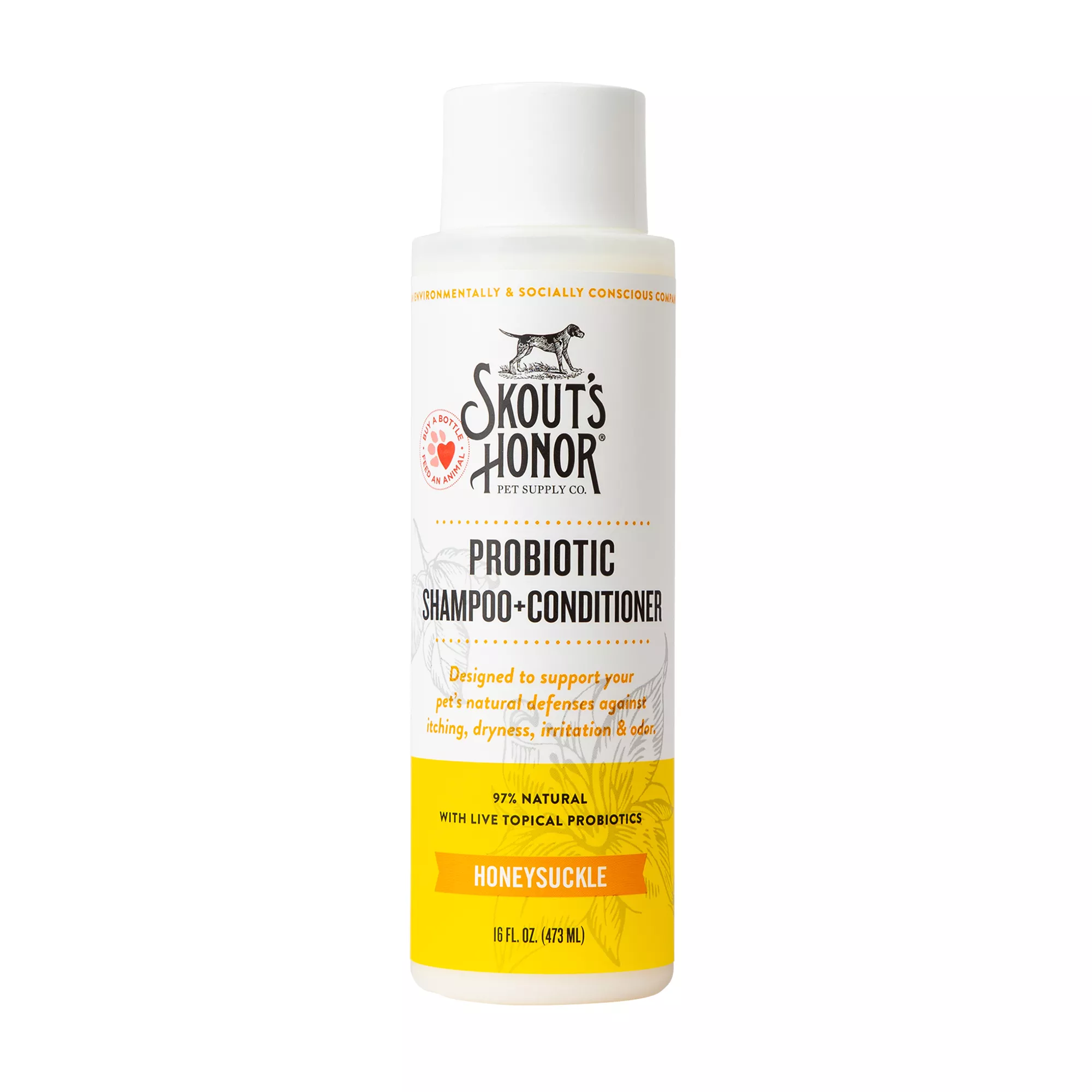 Skout's Honor® Probiotic Honeysuckle Shampoo & Conditioner