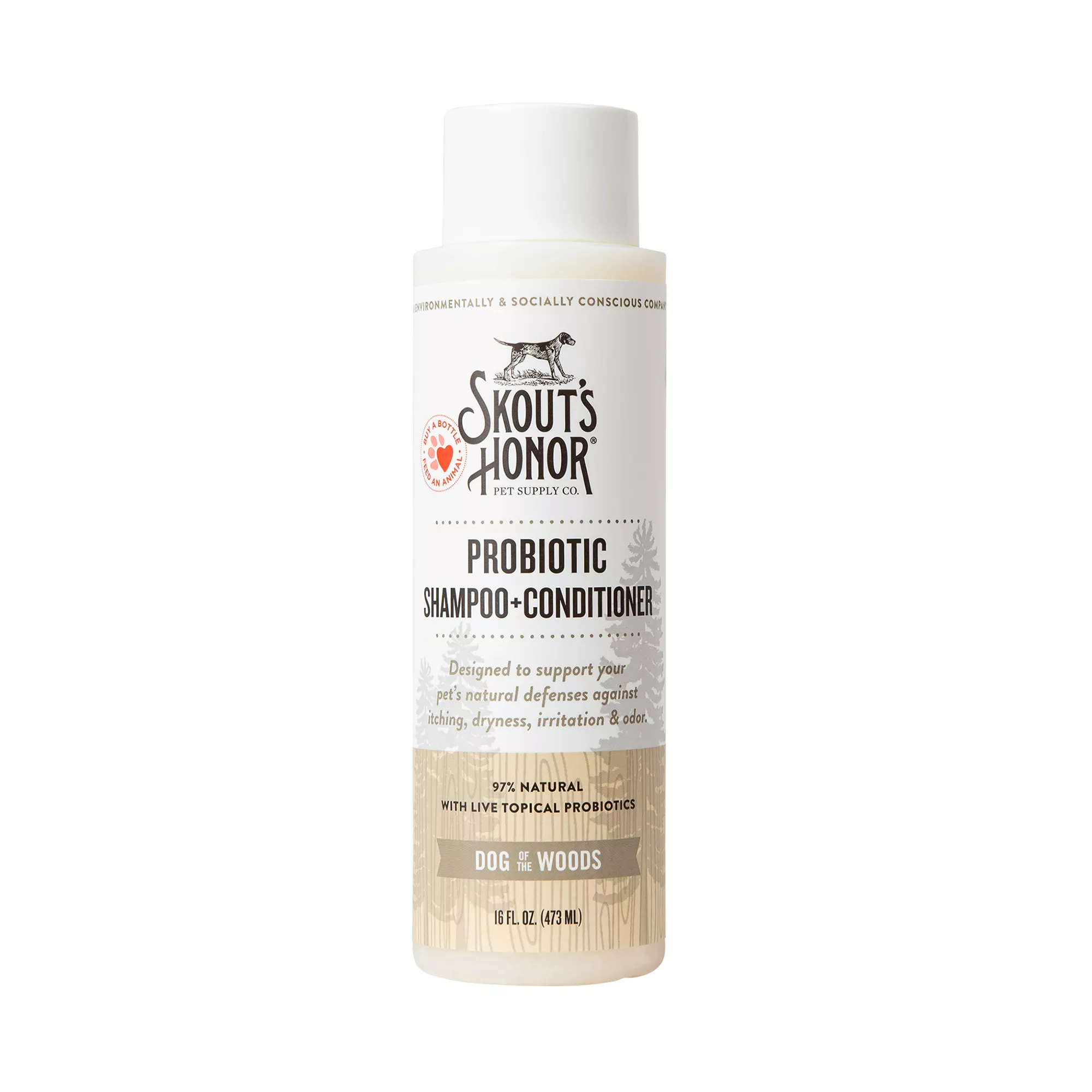 Skout's Honor® Probiotic Dog of Woods Shampoo & Conditioner