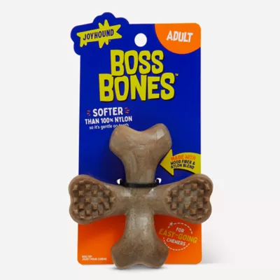 Product Joyhound Boss Bones Cross Chew Dog Toy