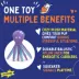Joyhound® Bite Shield™ Protection Plush Octopus Dog Toy - Squeaker, Crinkle image thumbnail 2