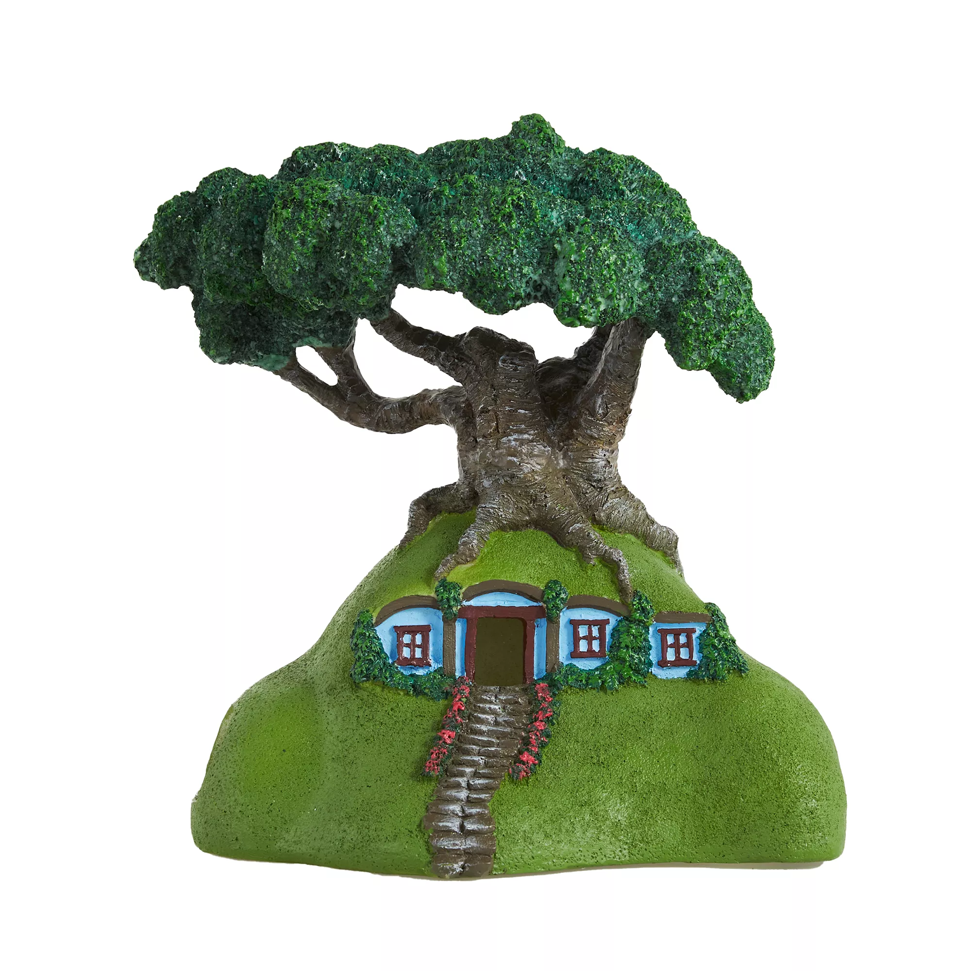 Top Fin® Fantasy Gray Tree House Aquarium Ornament