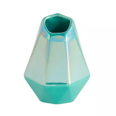 Product Top Fin® Futurology Teal Gem Planter Aquarium Ornament