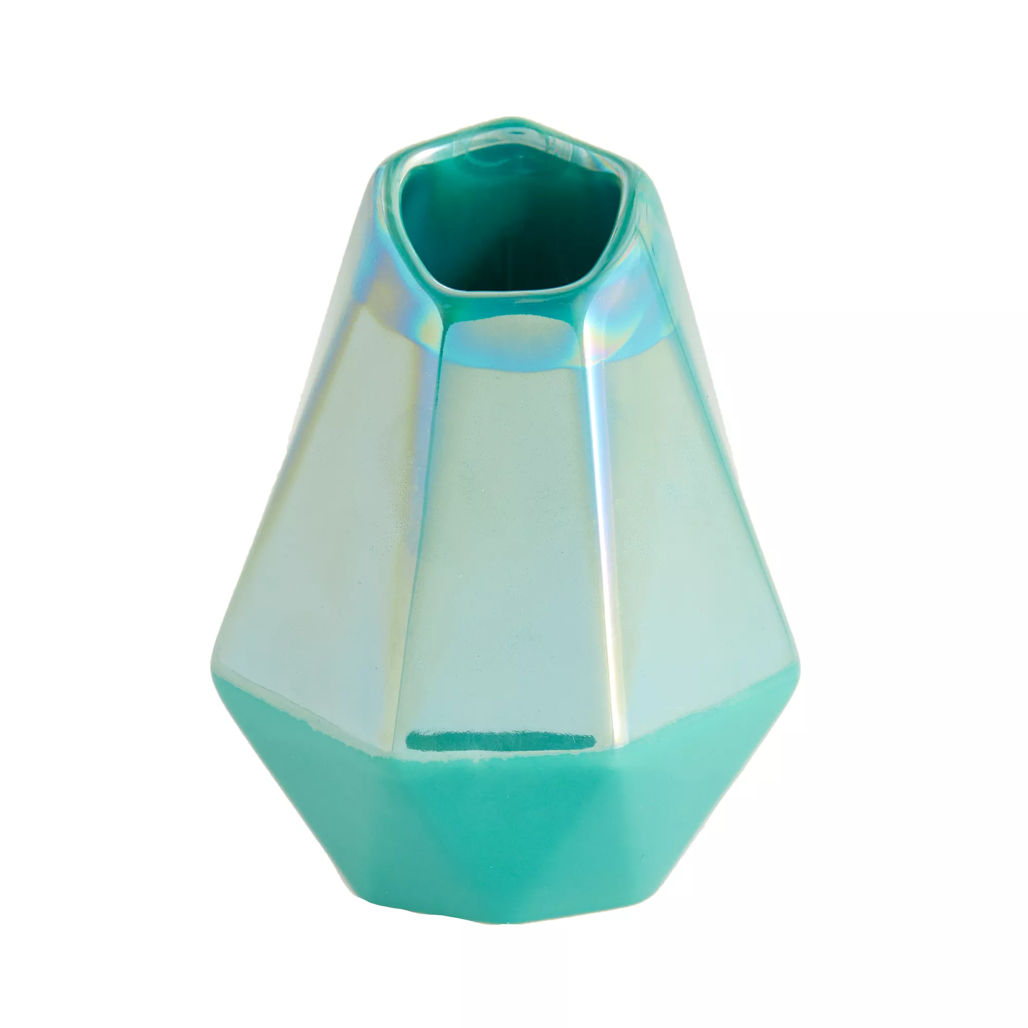 Top Fin® Futurology Teal Gem Planter Aquarium Ornament