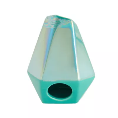 Product Top Fin® Futurology Teal Gem Planter Aquarium Ornament