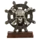 Product Top Fin® Wheel & Pirate Skull Aquarium Ornament