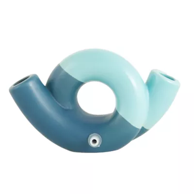 Product Top Fin® Futurology Ring Teal Bubbler & Aquarium Ornament