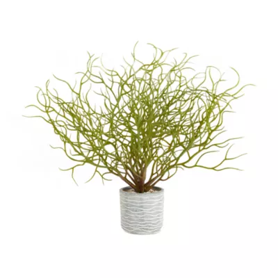 Product Top Fin® Artificial Stringy Plant in Pot - 10"