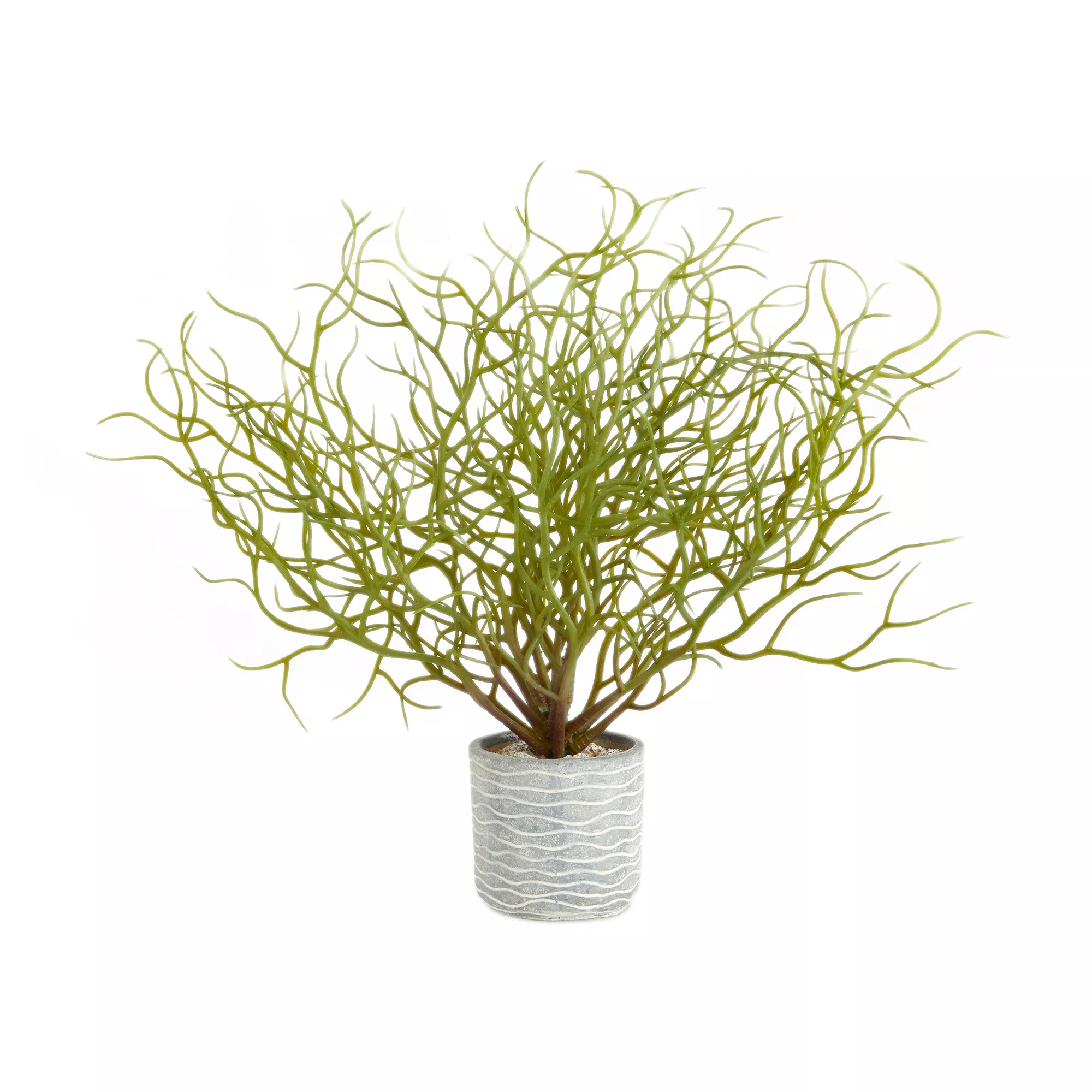 Top Fin® Artificial Stringy Plant in Pot - 10"