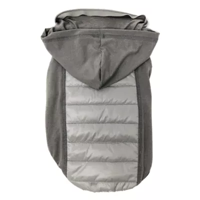 Pet Life Apex Lightweight Hybrid 4-Season Stretch & Quick-Dry Dog Coat with Pop Out Hood - Image 1