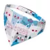 Touchdog Head-Popper Fashion Designer Printed Velcro Dog Bandana image thumbnail 1