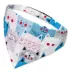 Touchdog Head-Popper Fashion Designer Printed Velcro Dog Bandana image thumbnail 1