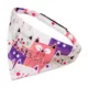 Product Touchdog Head-Popper Fashion Designer Printed Velcro Dog Bandana