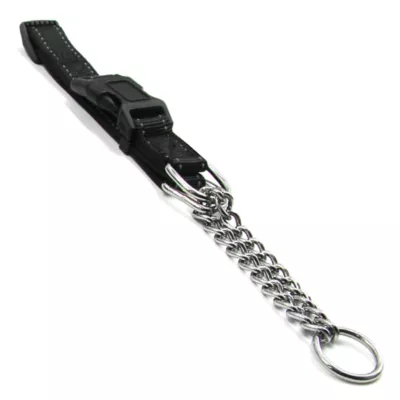 Pet Life Tutor-Sheild Martingale Safety & Training Chain Dog Collar - Image 1