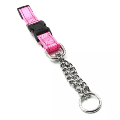 Pet Life Tutor-Sheild Martingale Safety & Training Chain Dog Collar - Image 1