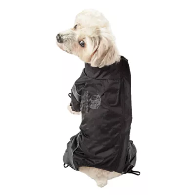 Product Touchdog Quantum-Ice Full-Bodied Adjustable and 3M Reflective Dog Jacket with Blackshark Technology