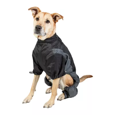 Product Touchdog Quantum-Ice Full-Bodied Adjustable and 3M Reflective Dog Jacket with Blackshark Technology
