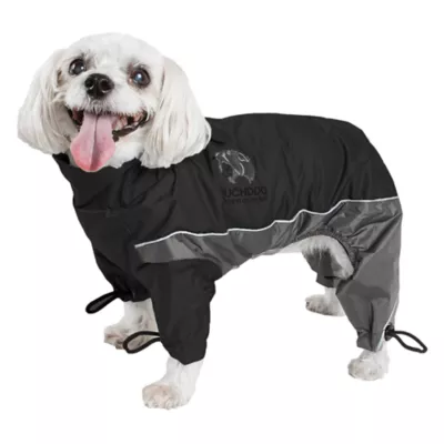 Product Touchdog Quantum-Ice Full-Bodied Adjustable and 3M Reflective Dog Jacket with Blackshark Technology